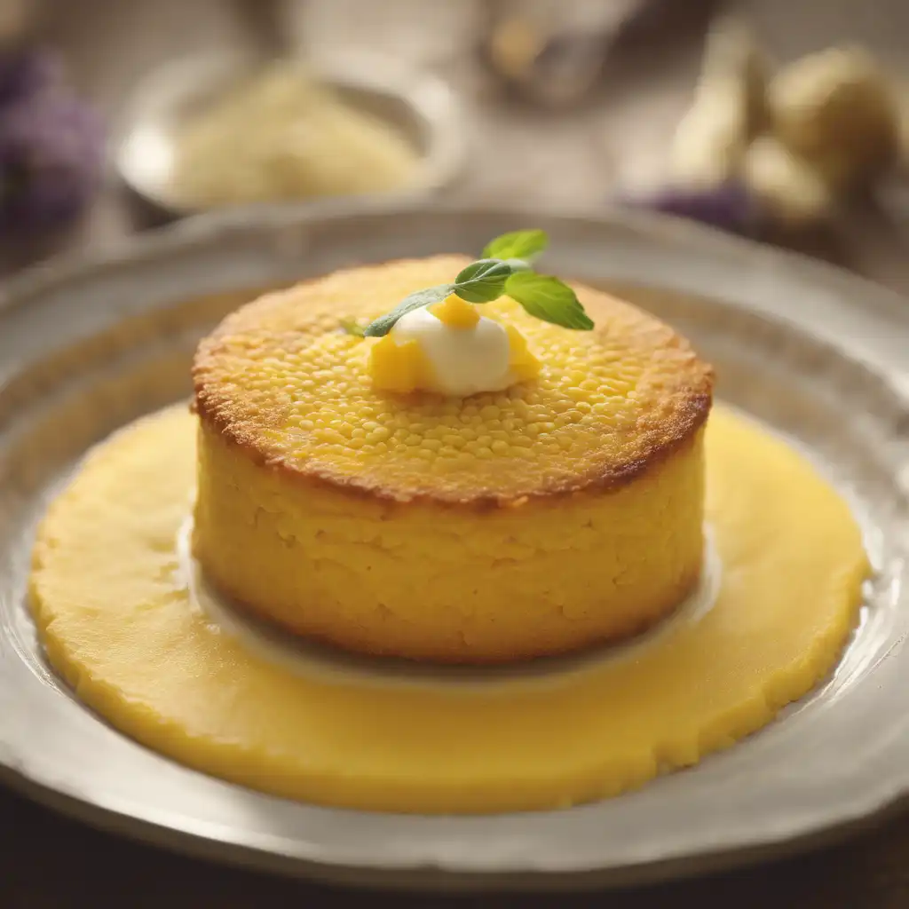 Corn Cake with Cornmeal Crust