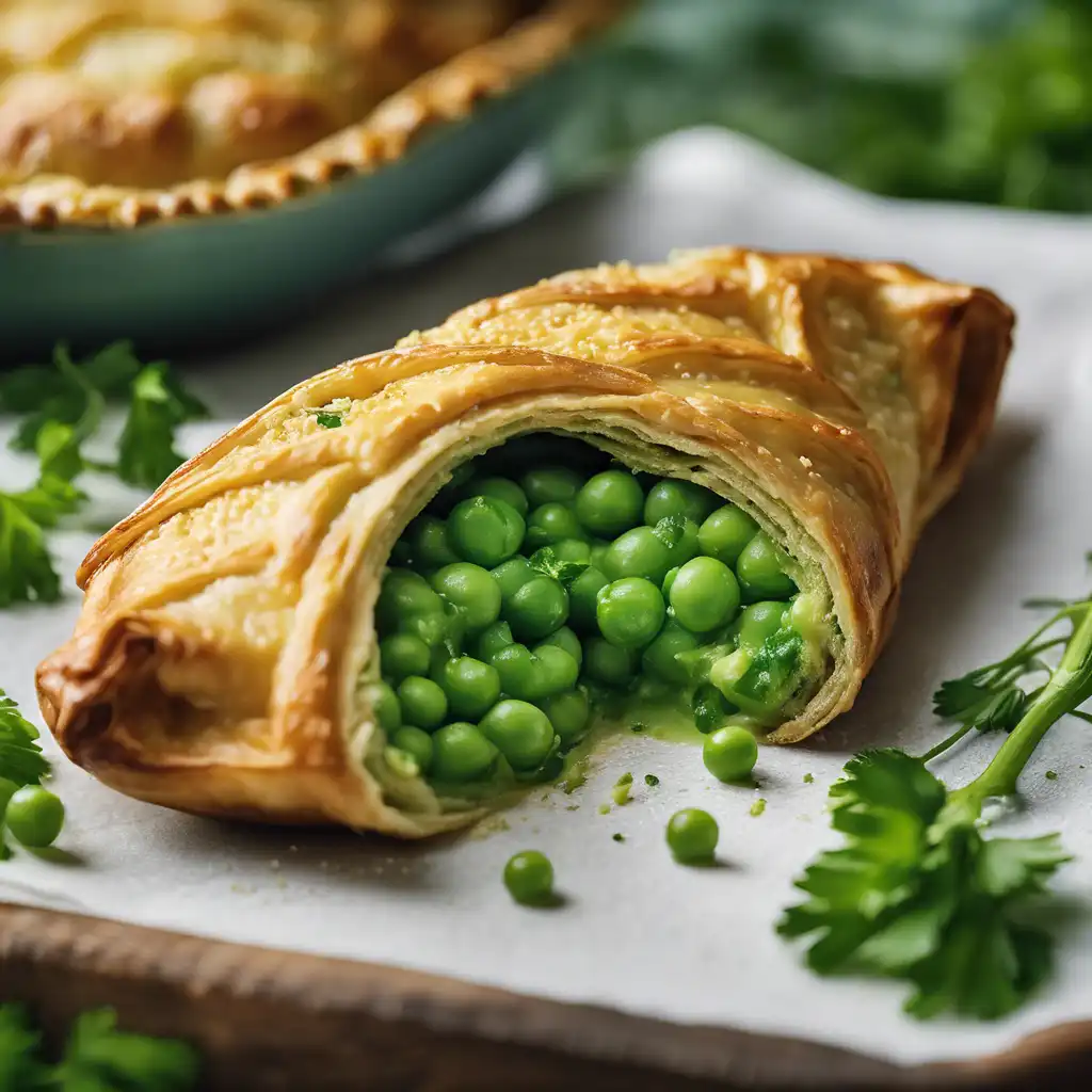 Stuffed Pea with Herb