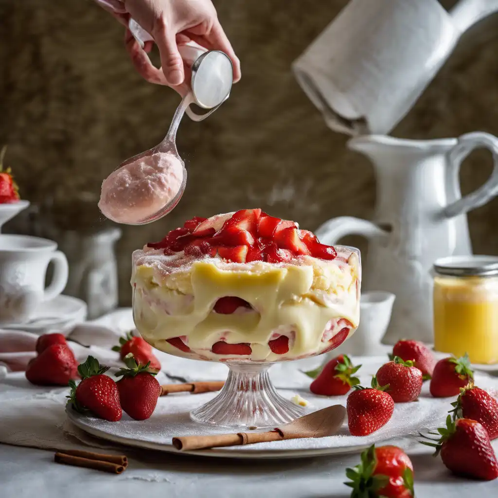 Strawberry and Banana Cream Pudding