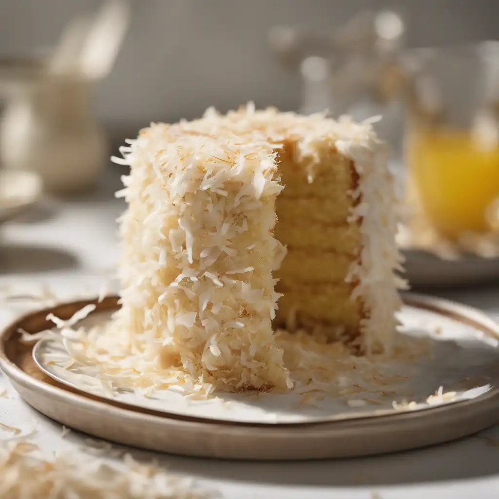 Fluffy Coconut Cake