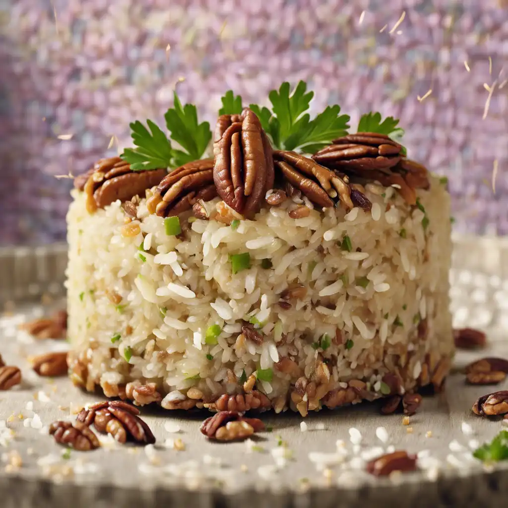 Rice and Pecan Cake