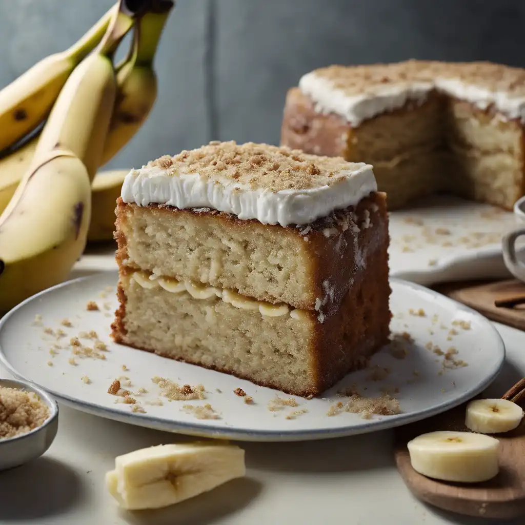 Rush Banana Cake