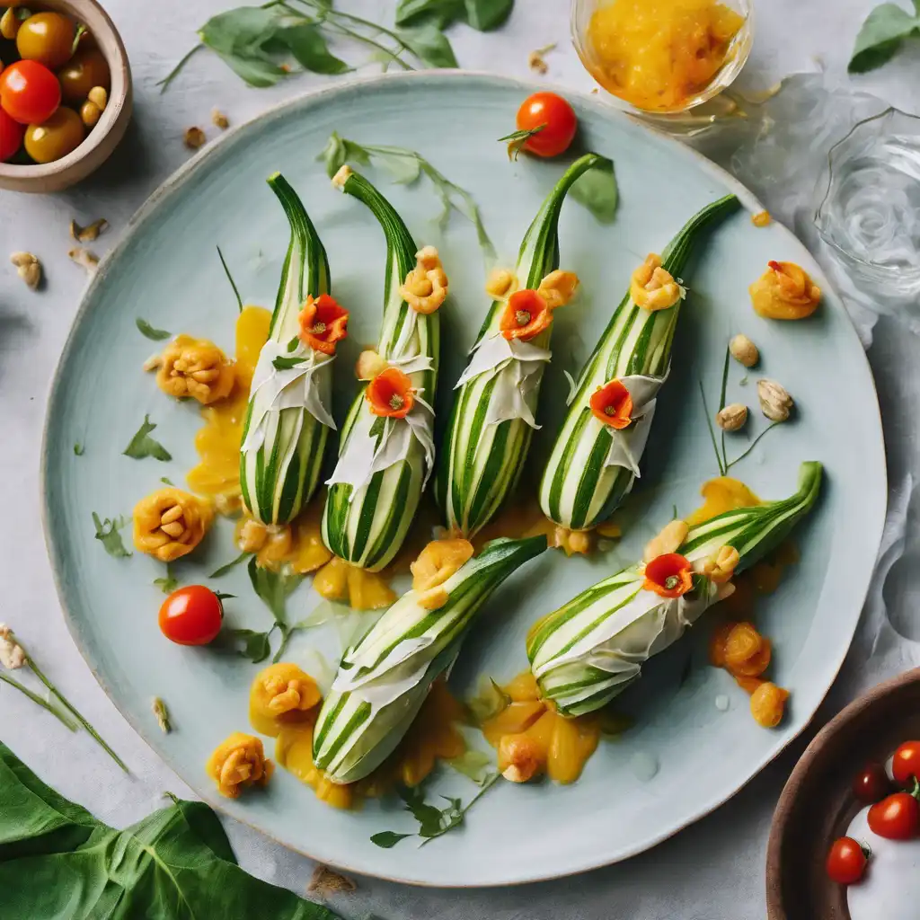 Stuffed Abobora Blossoms