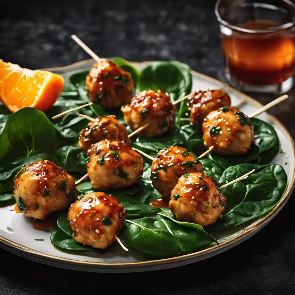 Chicken Spinach Balls