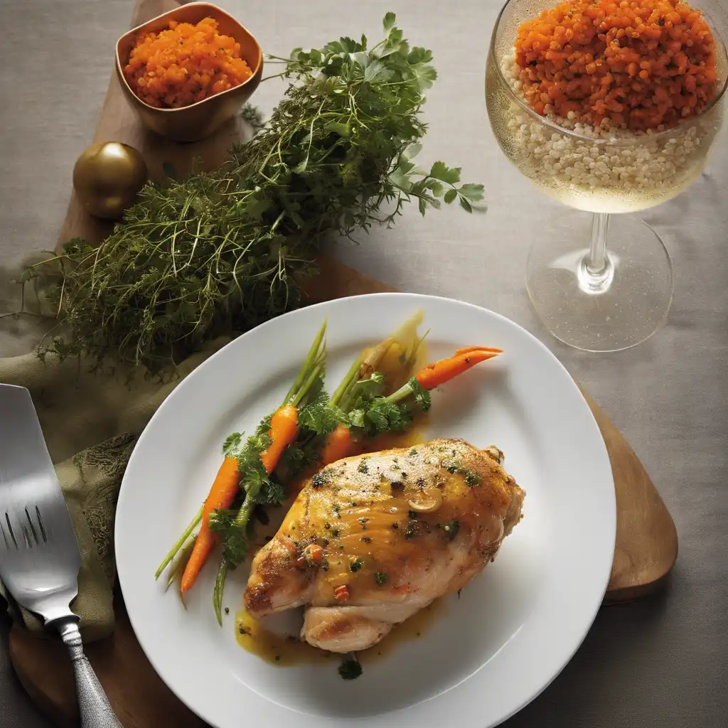 Andean-Style Stuffed Chicken