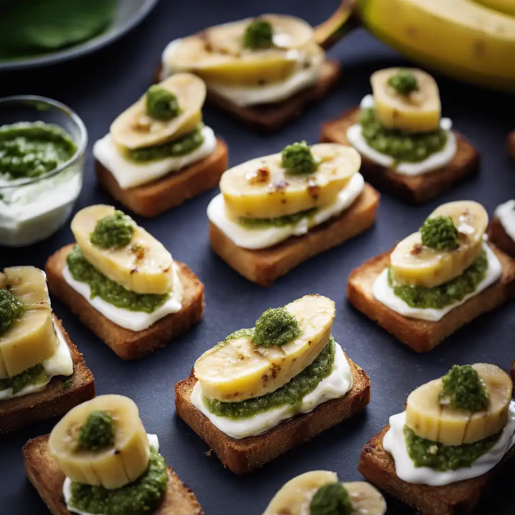 Banana Canapés