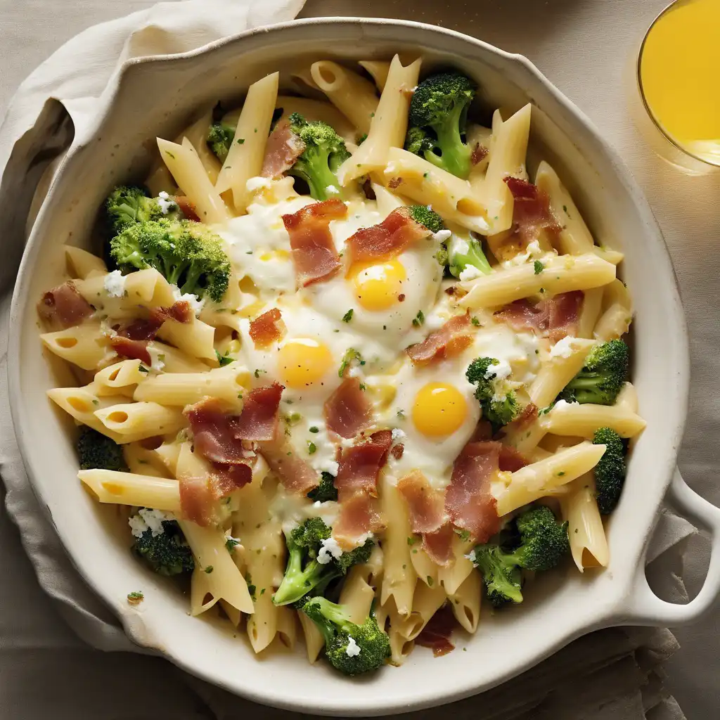 Macaroni and Cheese with Prosciutto Tort