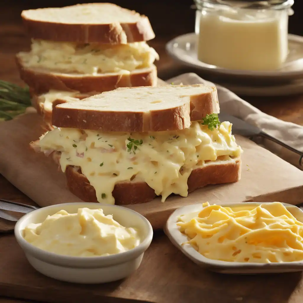 Mashed Potato and Cheese Sandwiches