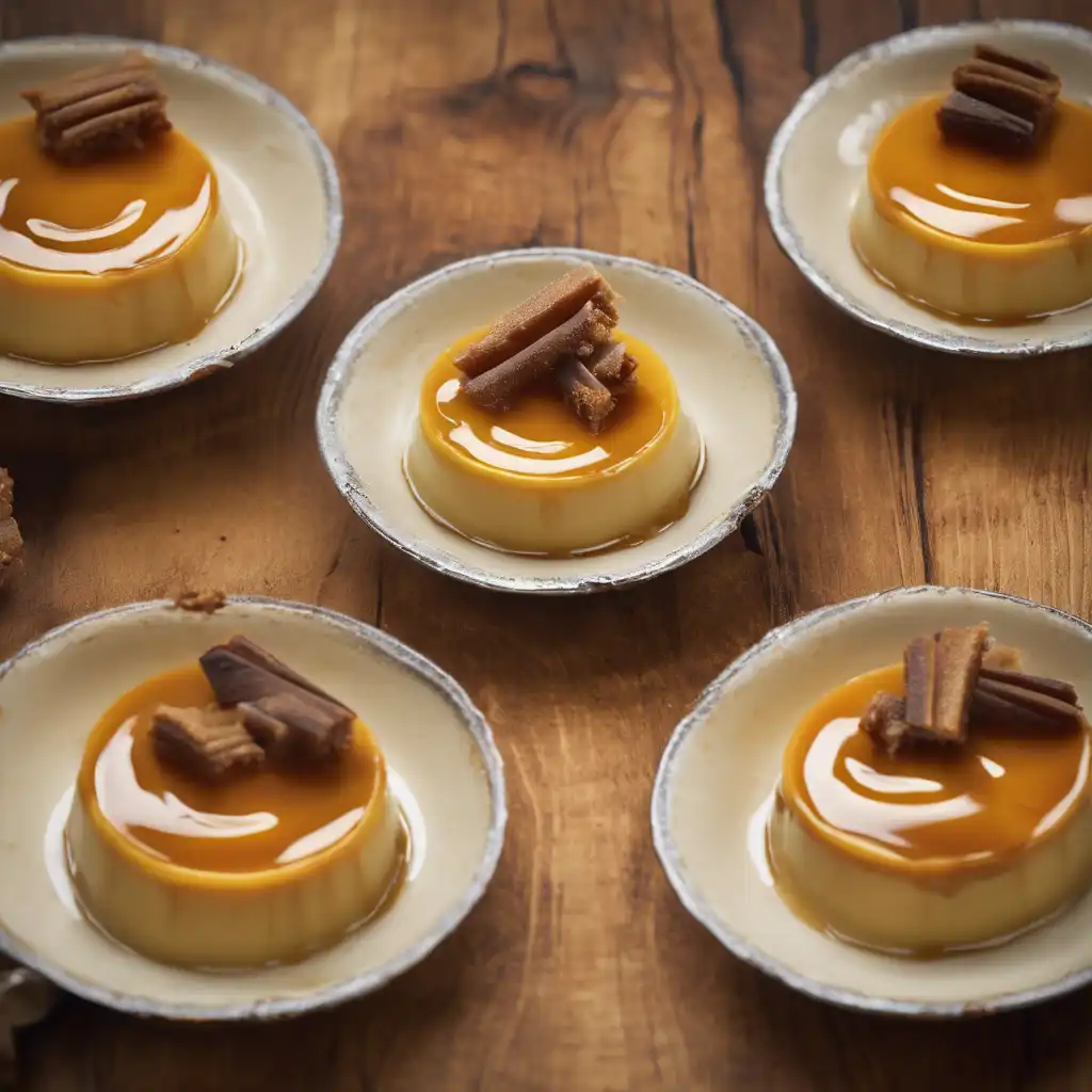 Creamy Caramel Custard Puddings with Crunchy Caramel Crust