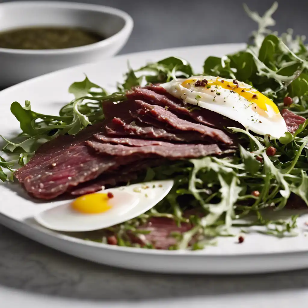 Dried Beef with Vinaigrette