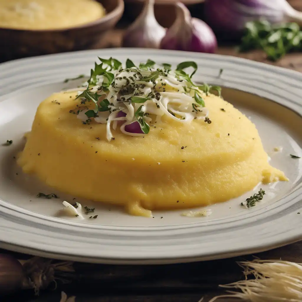 Polenta with Mozzarella