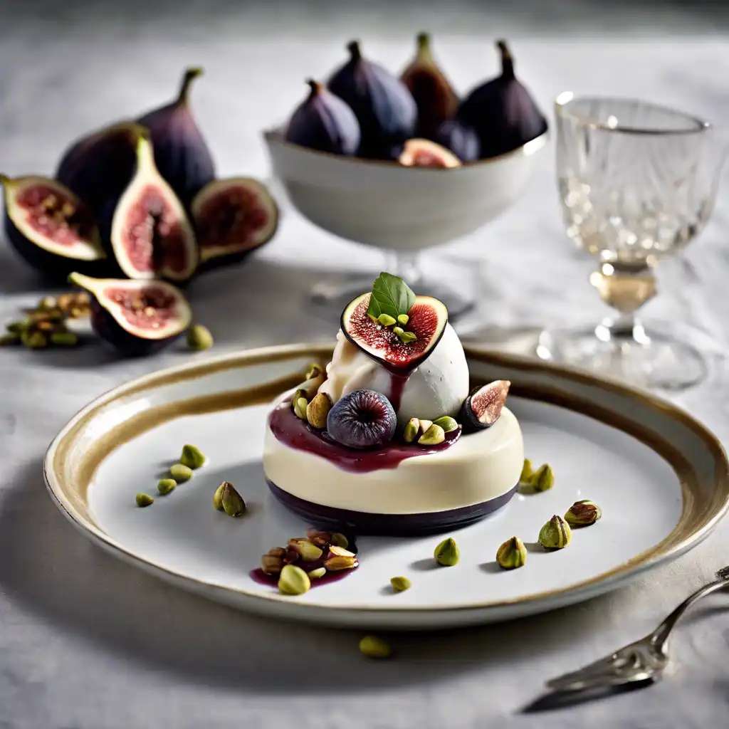 Gorgonzola Mousse with Fig Compote