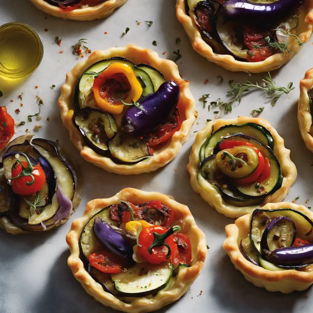 Roasted Vegetable Tartlets