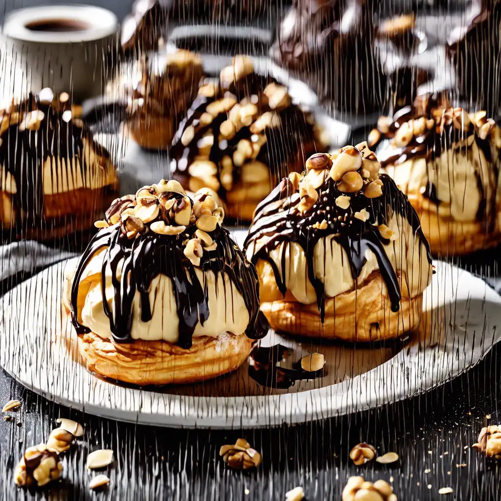 Chocolate Profiteroles