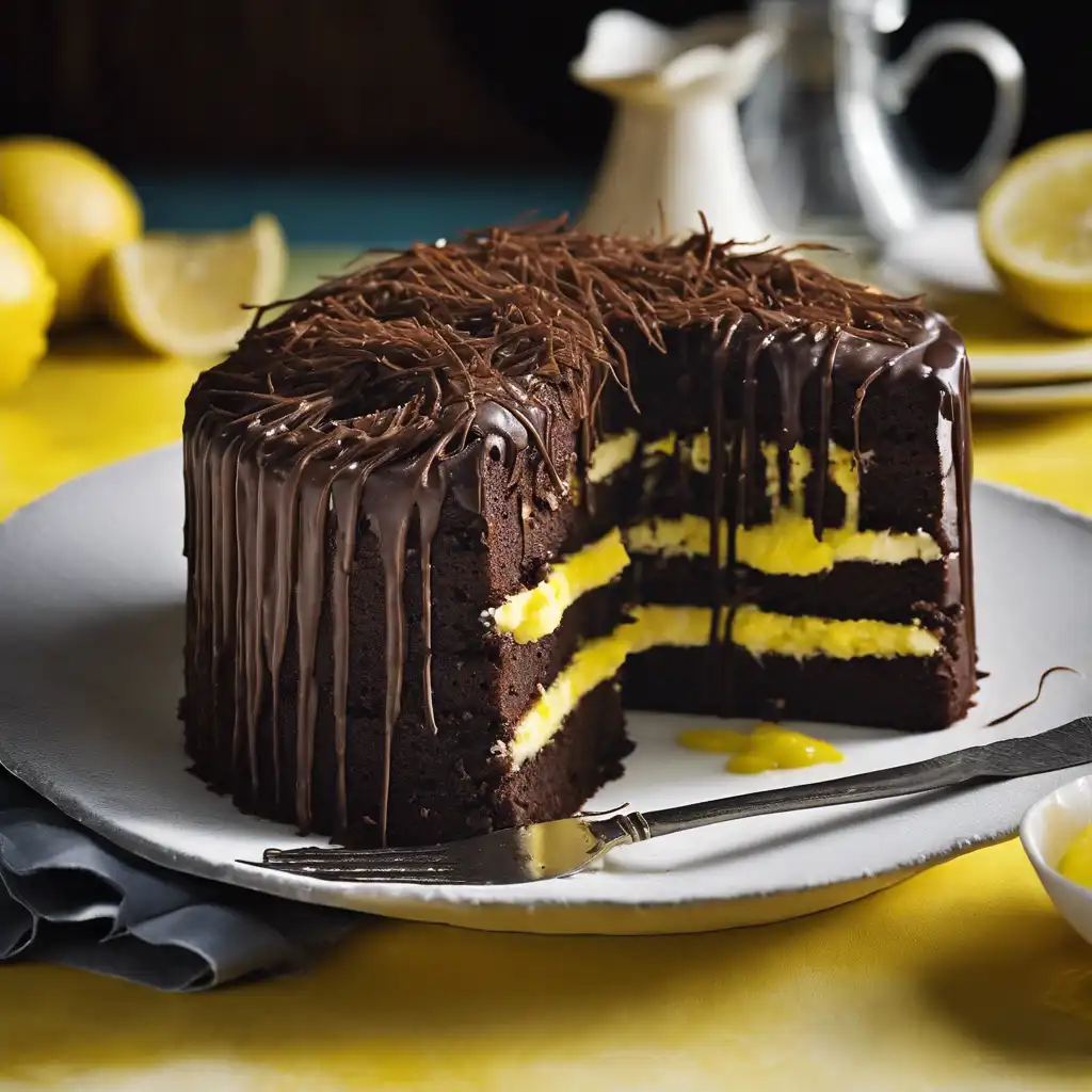 Chocolate and Lemon Cake