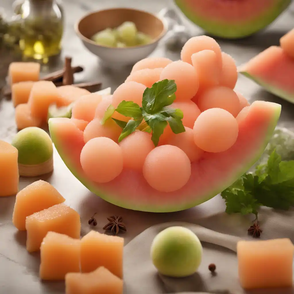 Sweet and Sour Melon with Spices