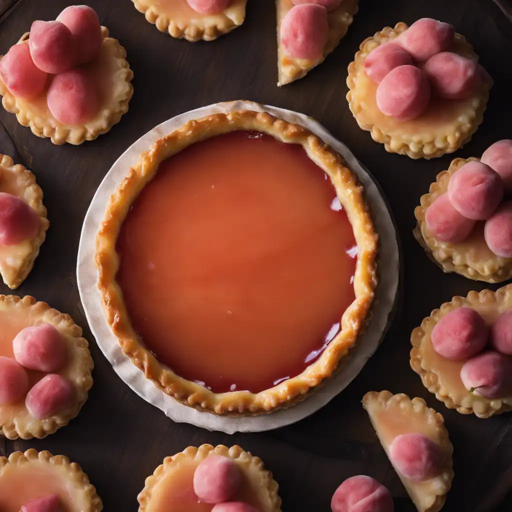 Cheese Tart with Guava Filling