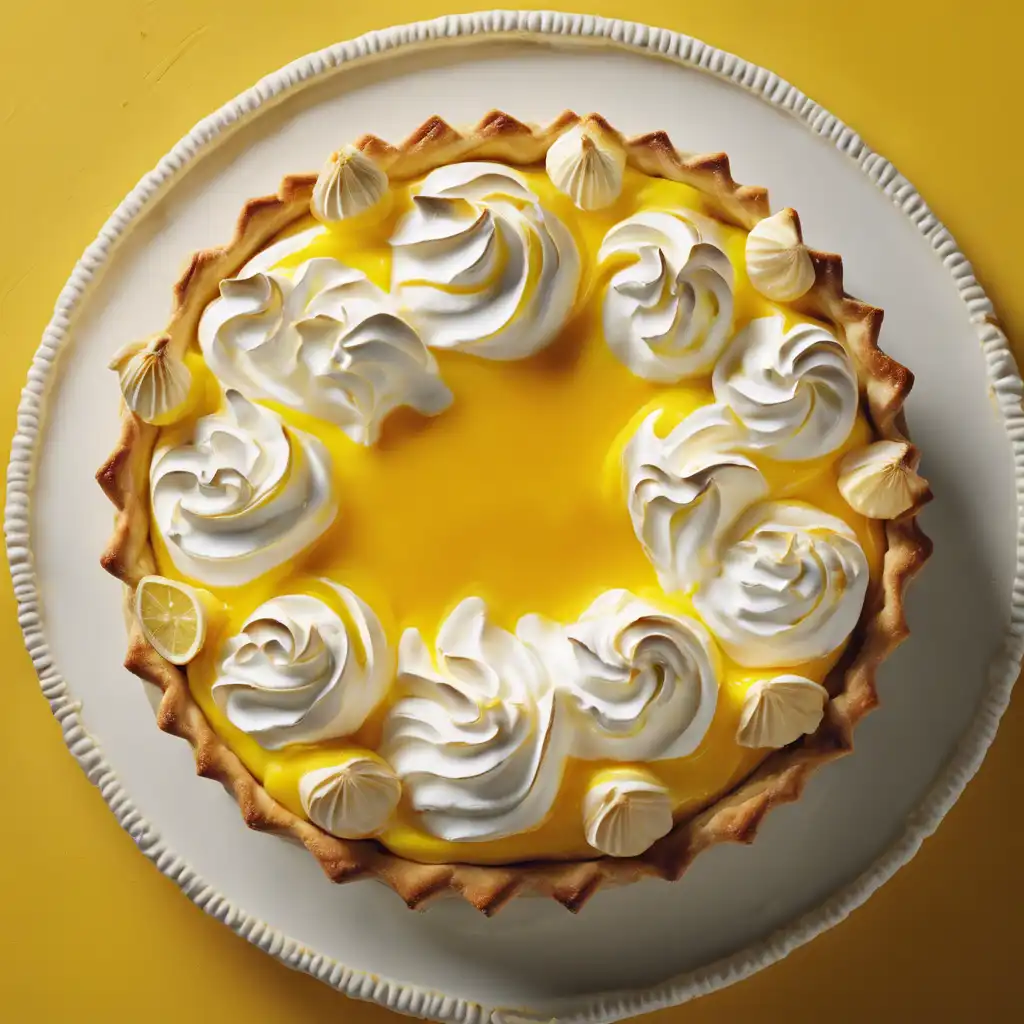 Lemon and Orange Meringue Pie