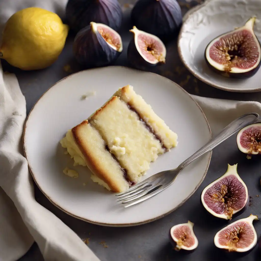 Ricotta Cake with Fig