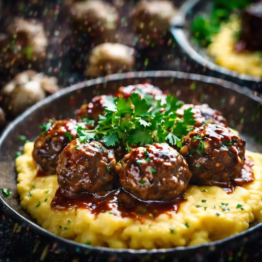 Beef and Shiitake Mushroom Meatballs