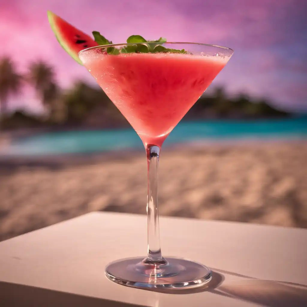 Watermelon Martini Cocktail