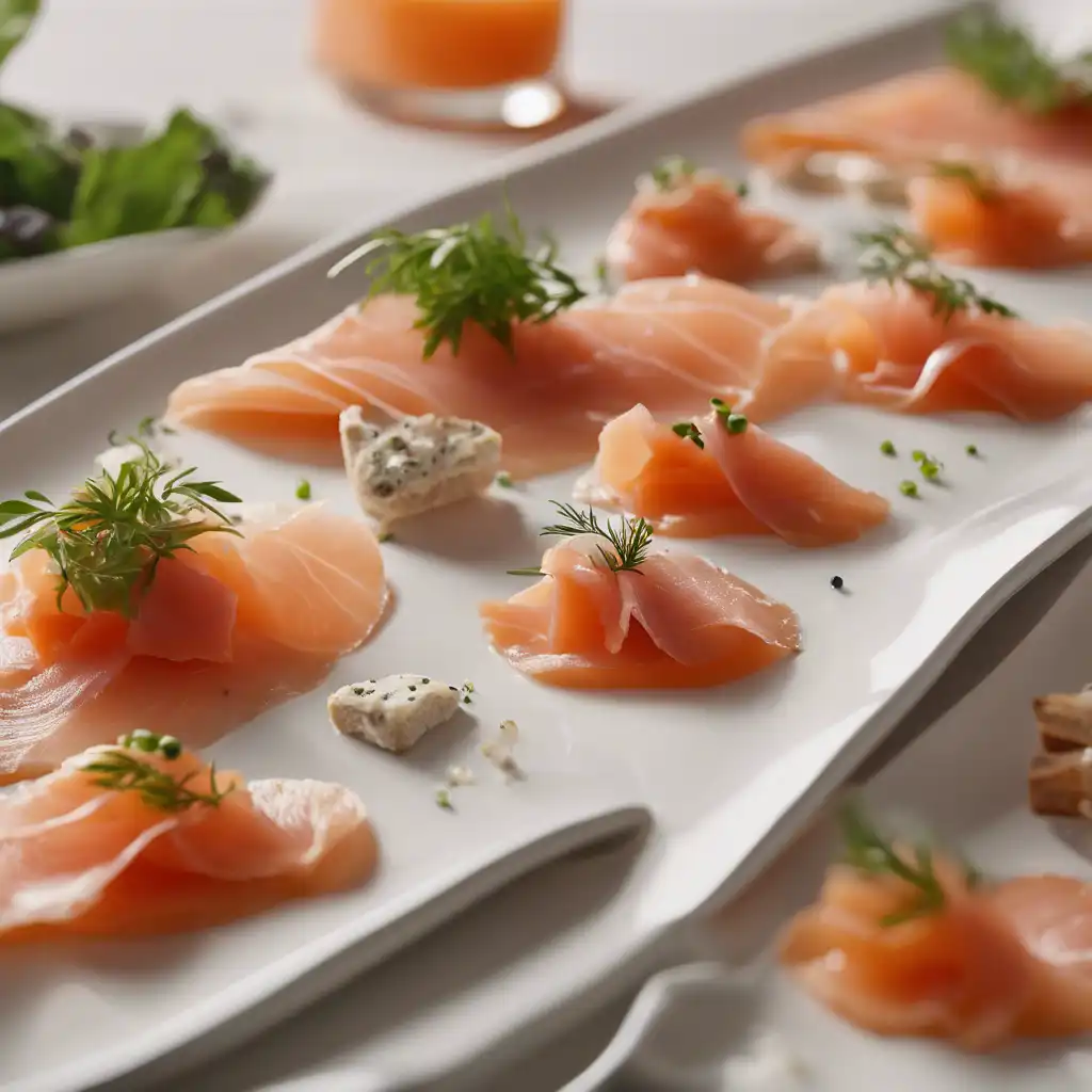 Smoked Salmon Carpaccio