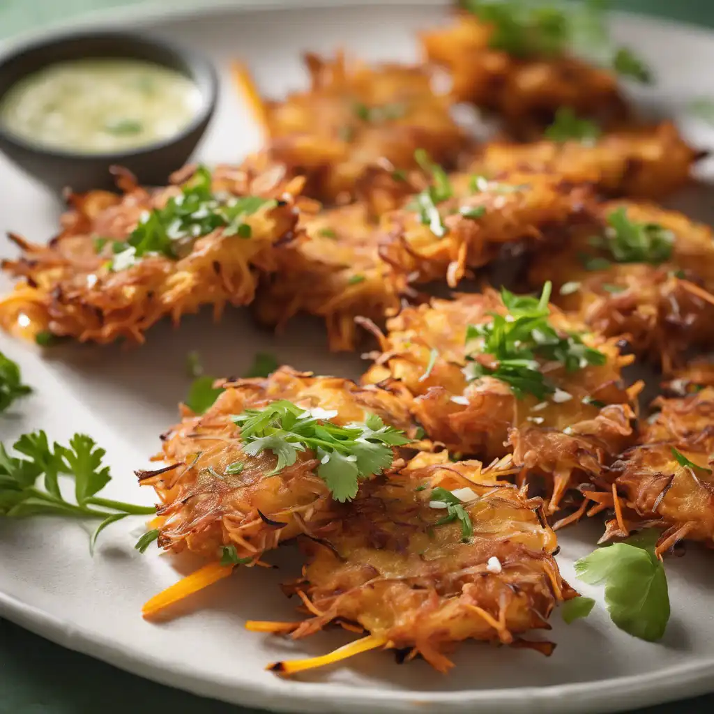 Sweet Potato and Tuna Fritters