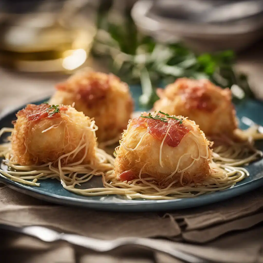 Prosciutto and Brie Croquettes