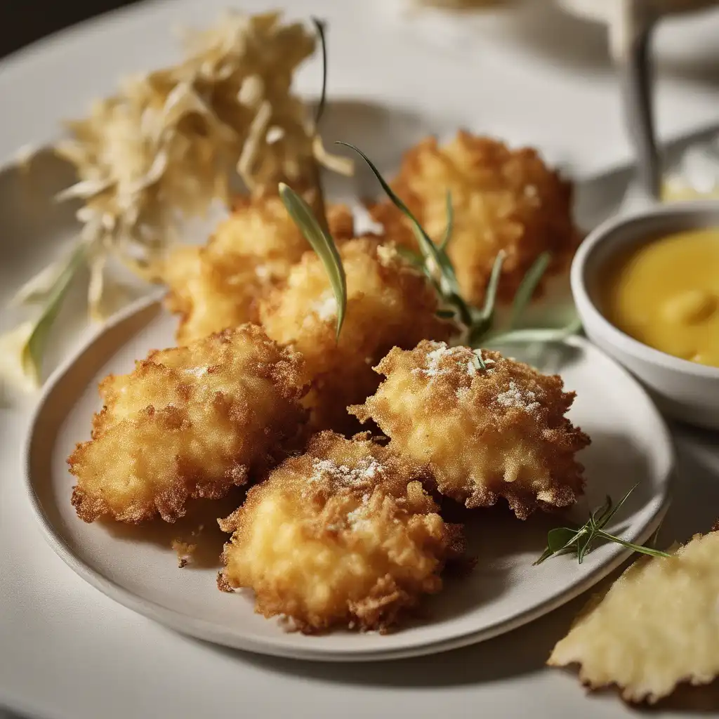 Yucca and Cheese Fritters