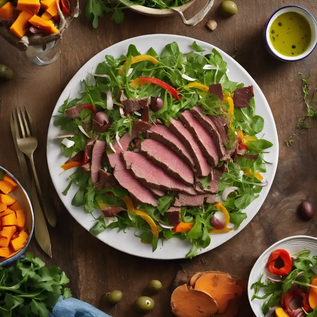 Roast Beef Leftovers Salad