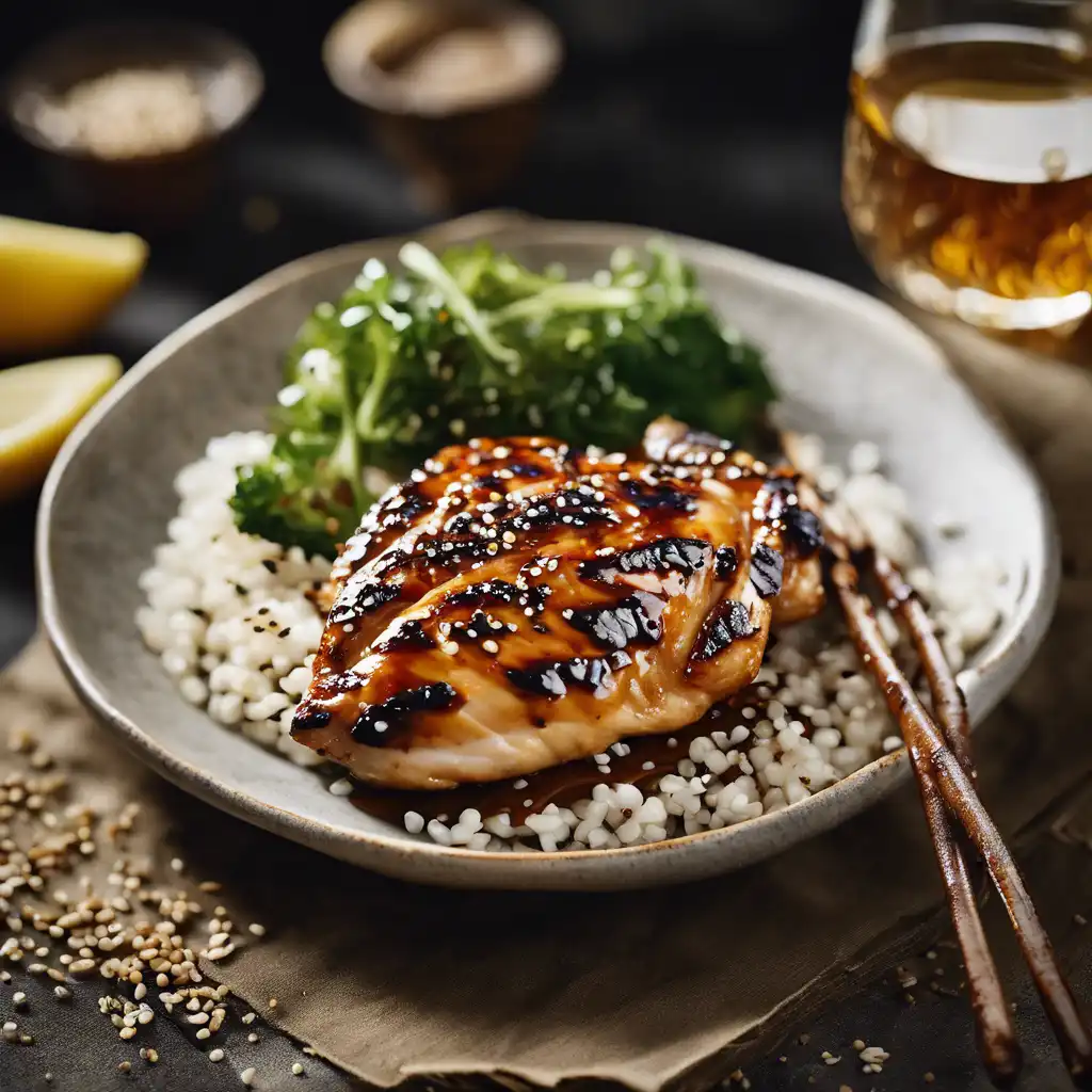 Grilled Chicken with Sesame Seeds