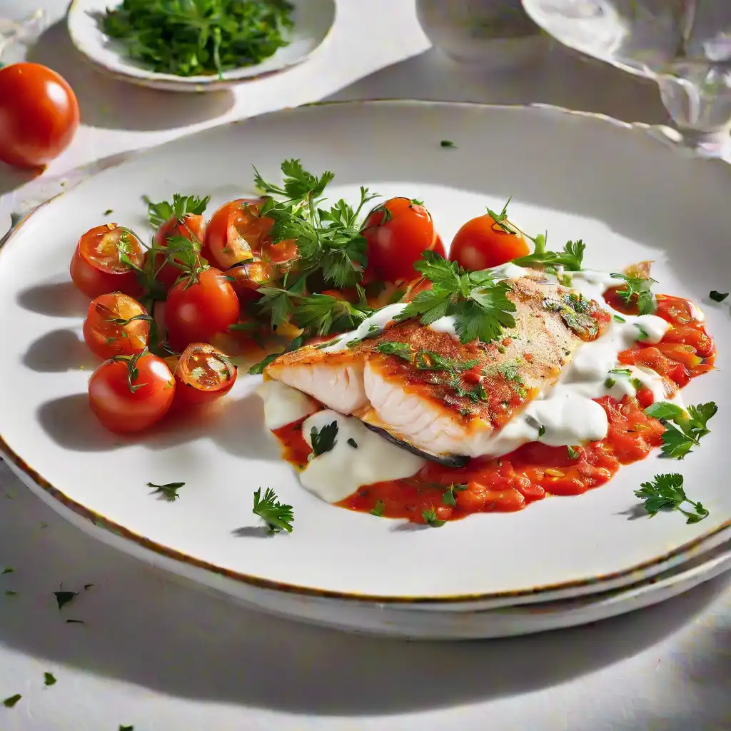 Fish with Tomatoes