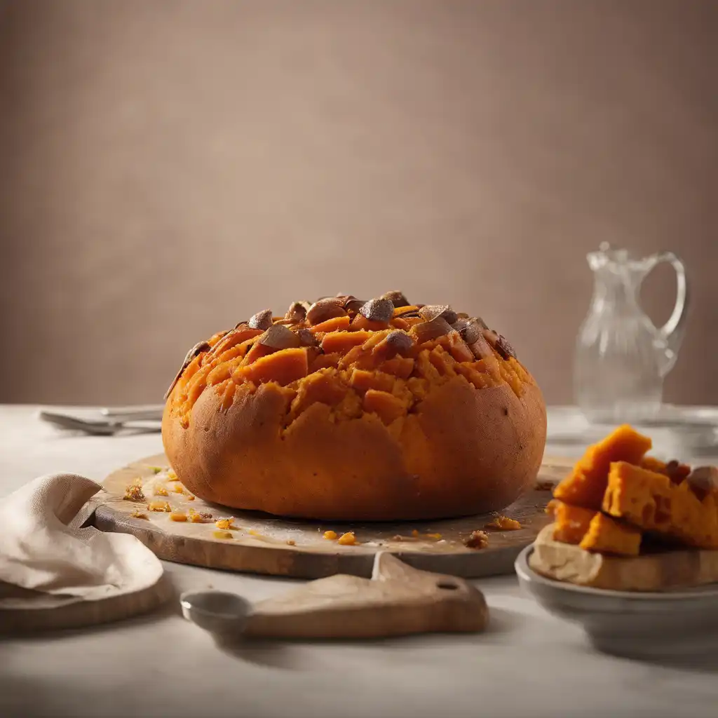 Sweet Potato Panetone with Calabresa