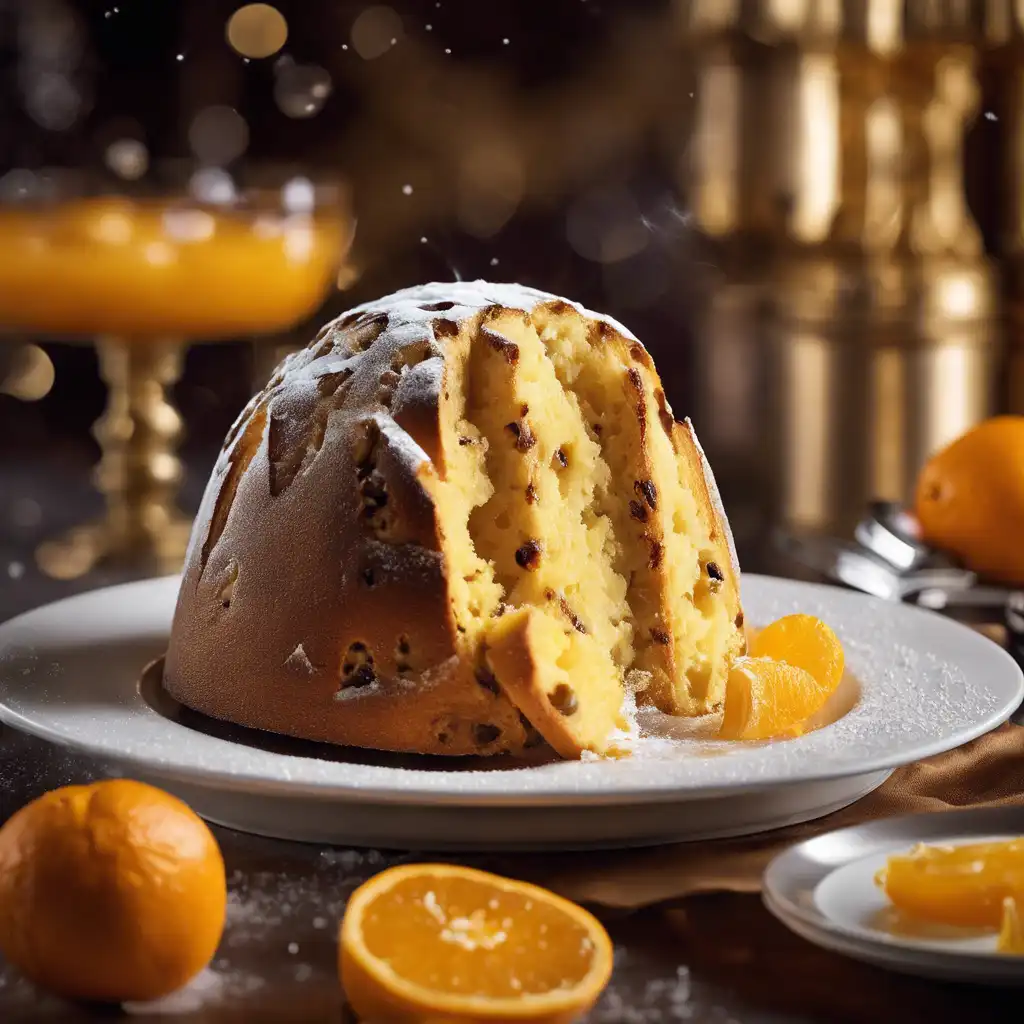 Orange Panettone with Refreshing Cream