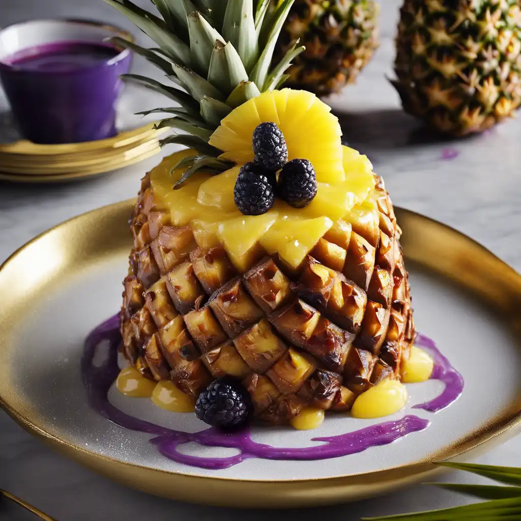 Pineapple Panetone with Açaí