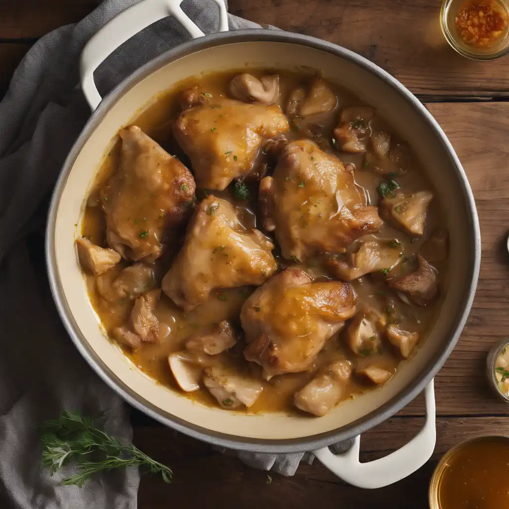 Chicken Thigh Fricassee