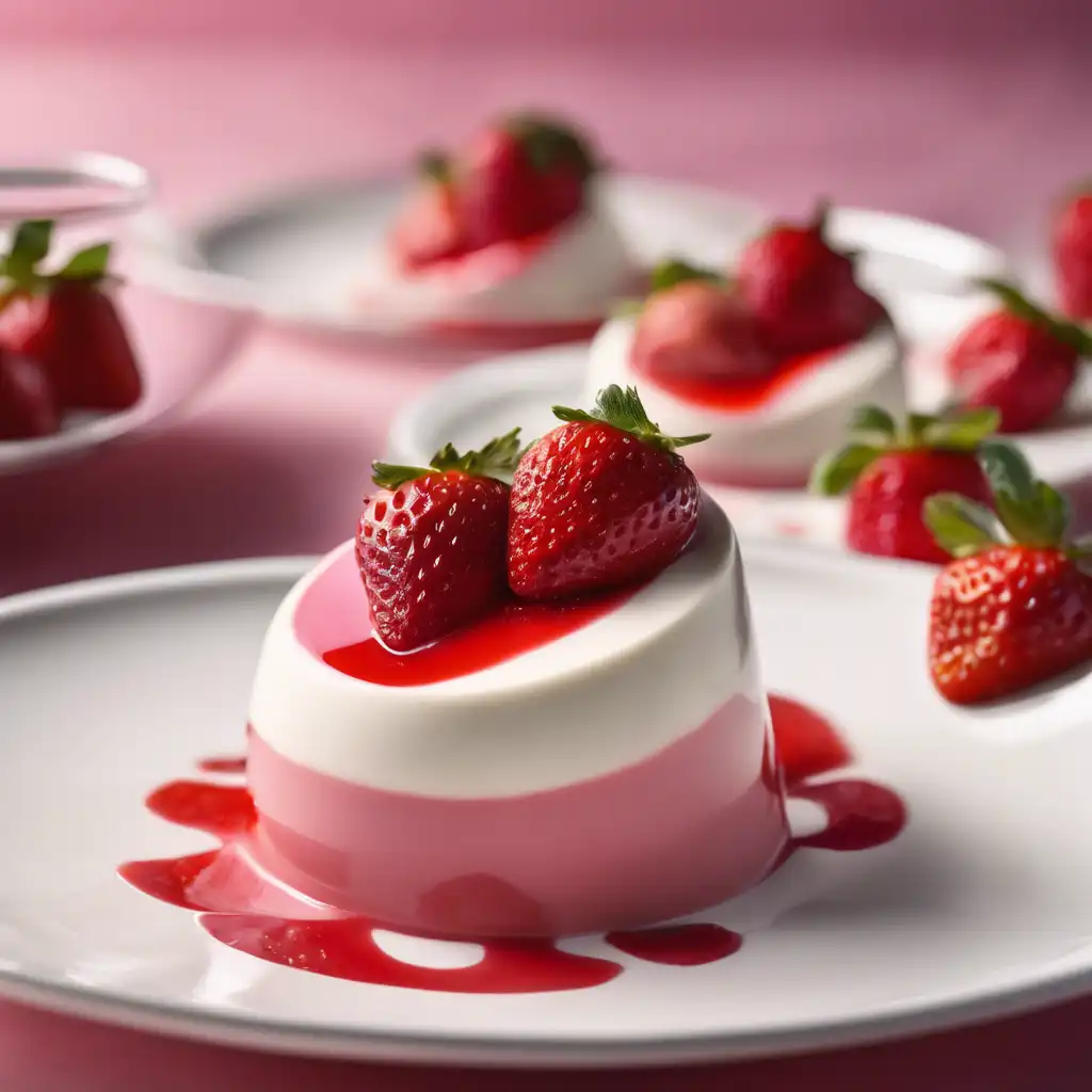 Strawberry Panna Cotta