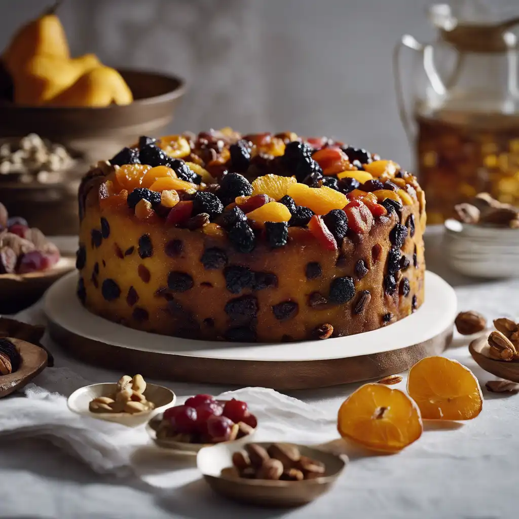 Foto de Bolo de fruta seca