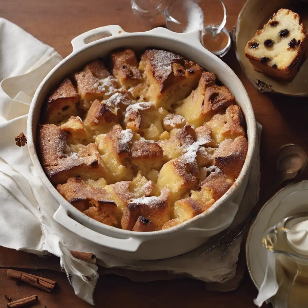 Panettone Bread Pudding