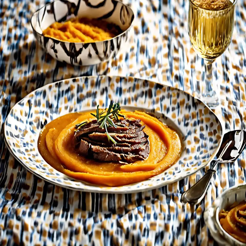 Sweet Potato Puree with Onion