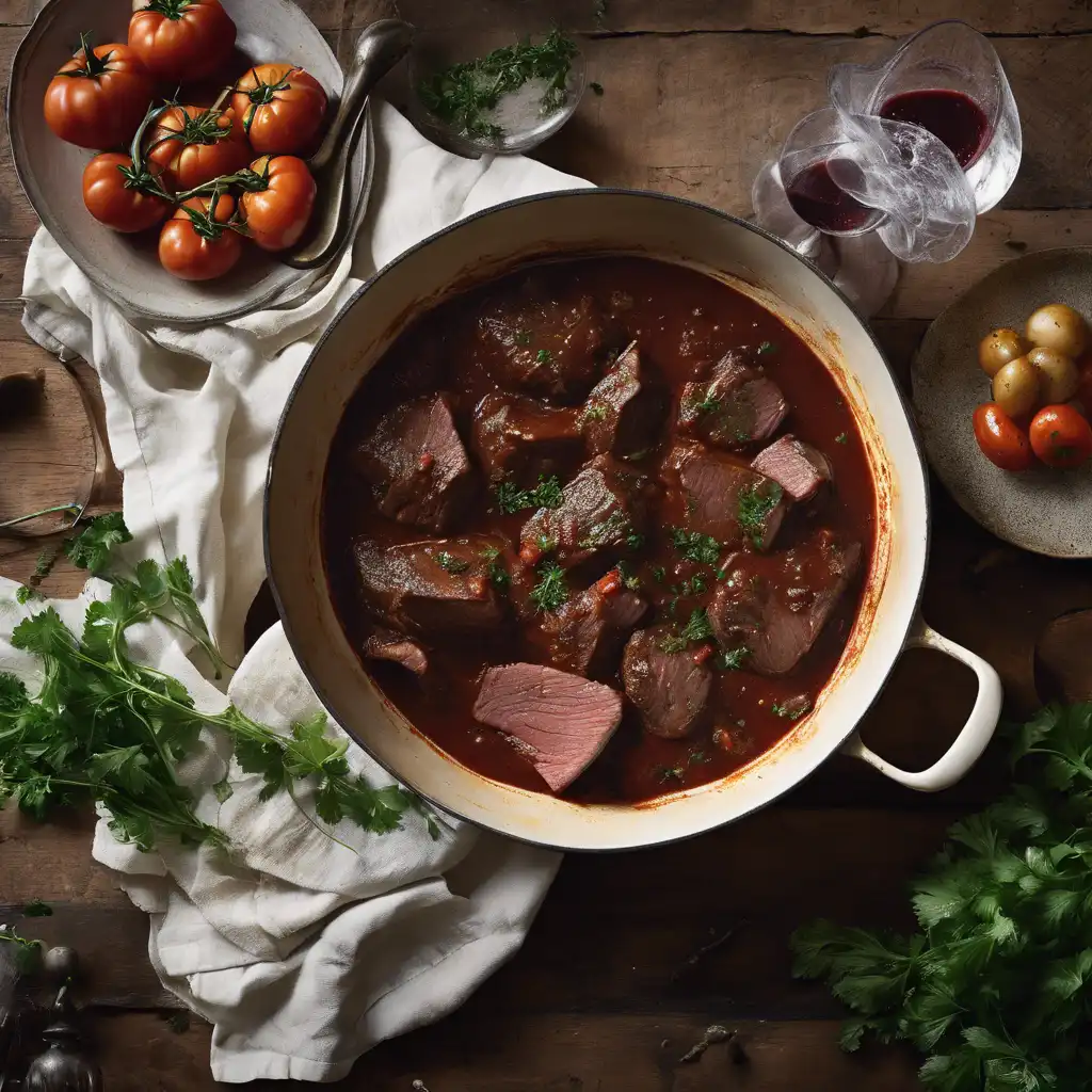 Braised Beef in Wine