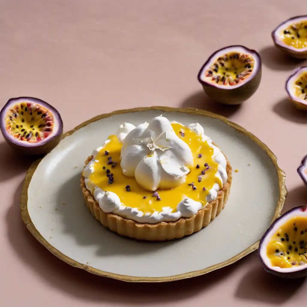 Passionfruit Mousse Tart