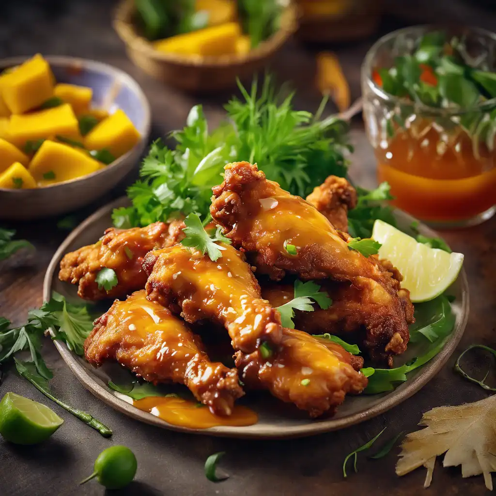 Sweet and Sour Chicken Wings