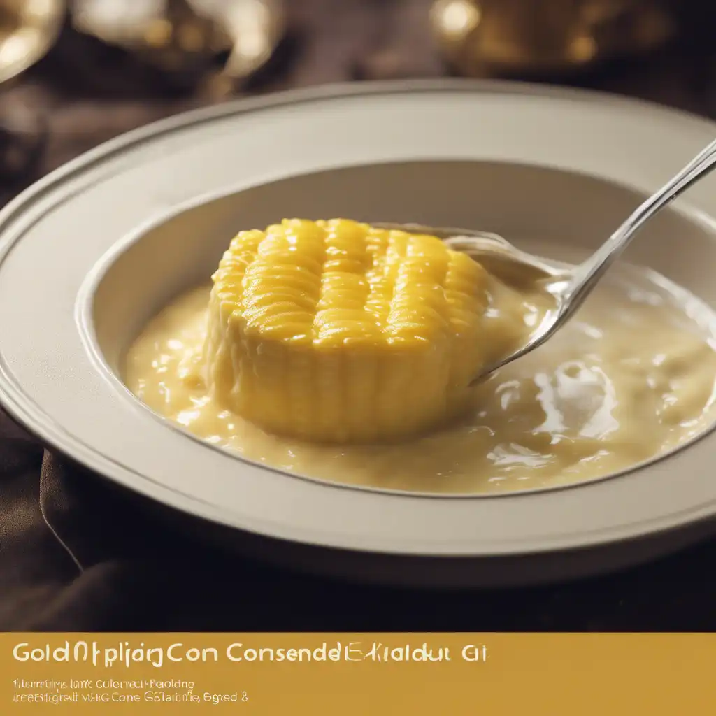 Corn Pudding with Condensed Milk