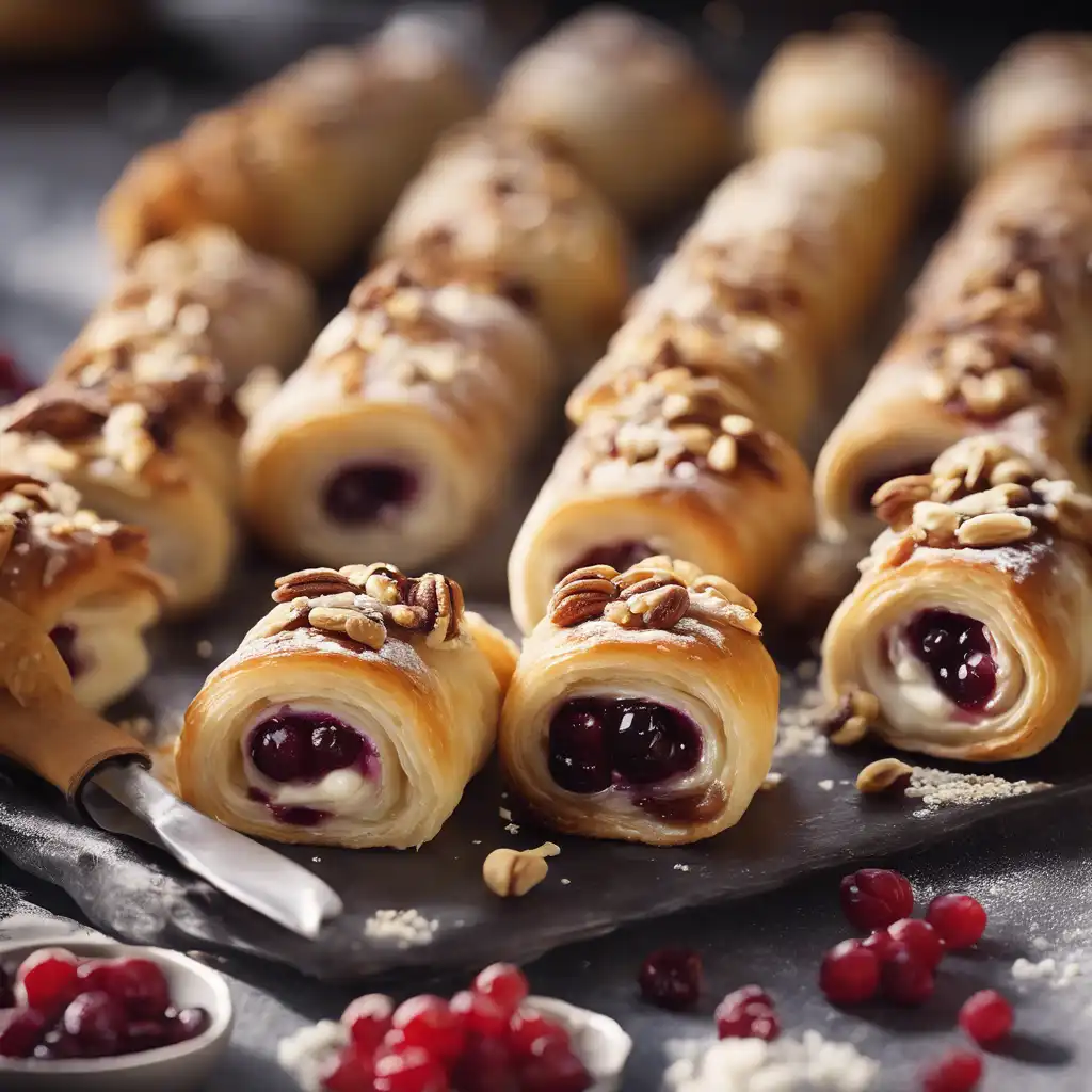 Cream-Filled Pastry Rolls