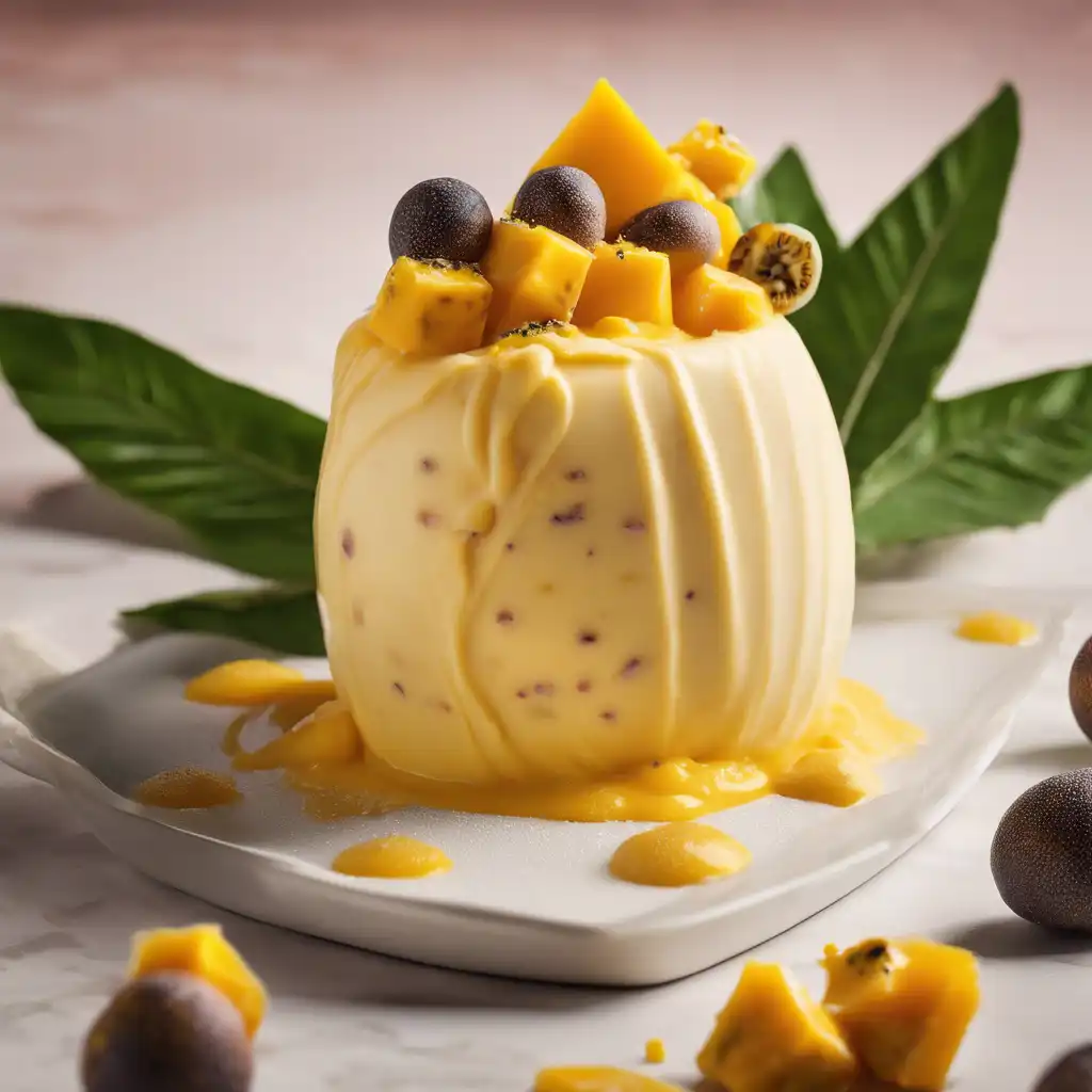 Mango and Passionfruit Gelato