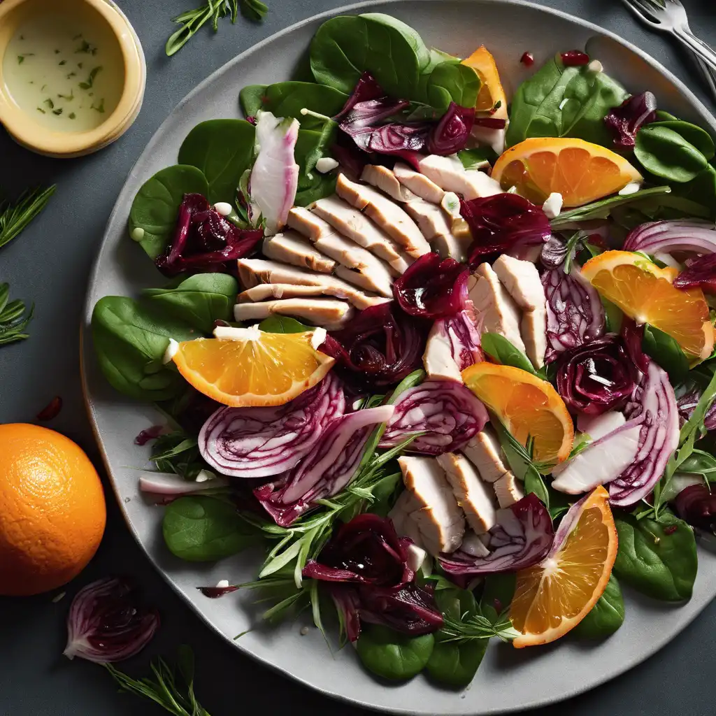 Chicken Salad with Orange