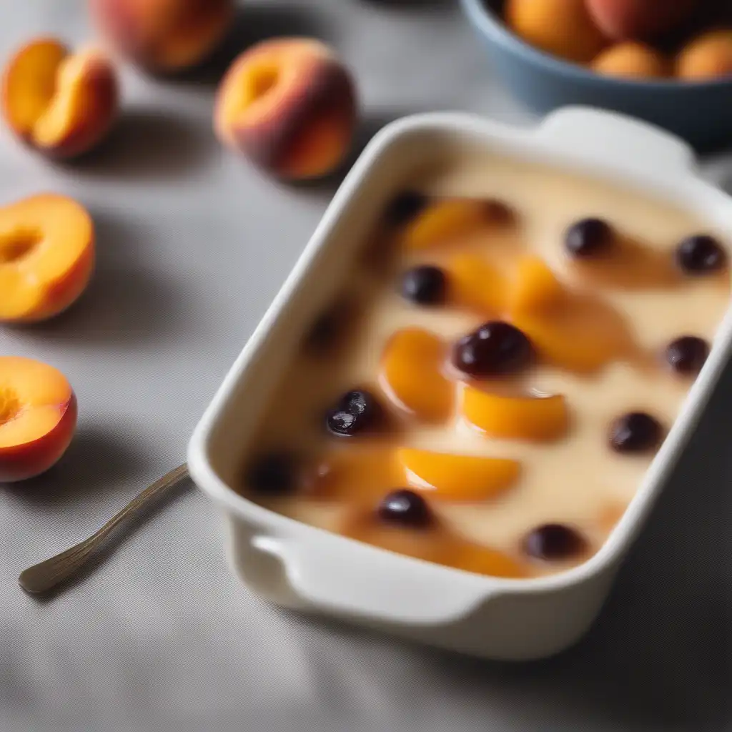 Peach Pudding