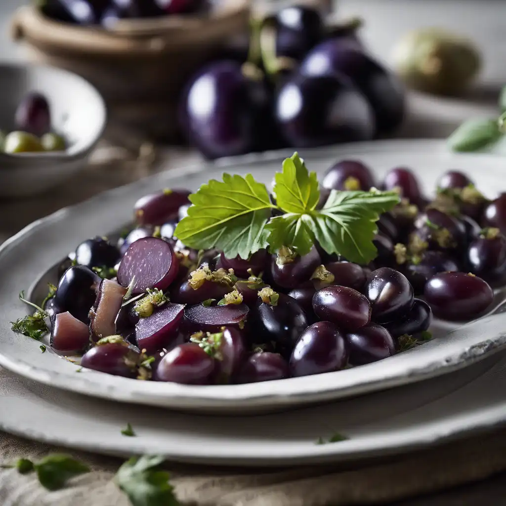 Eggplant and Grape Relish