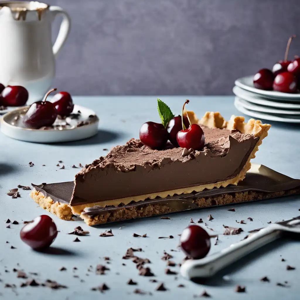 Frozen Chocolate Mousse Tart